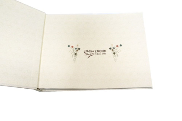 Libro de firmas para boda con foto y lomo (2)