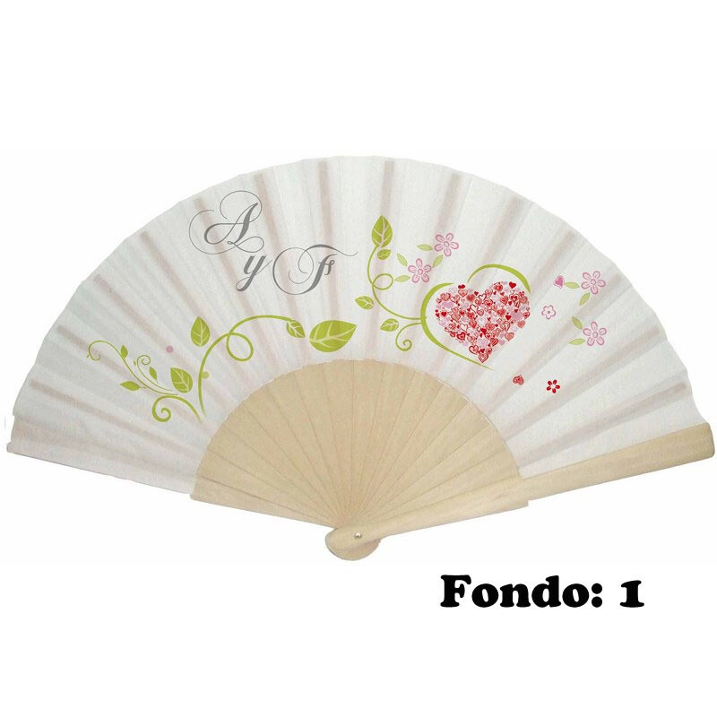 Abanico de boda personalizado varios diseños (16)