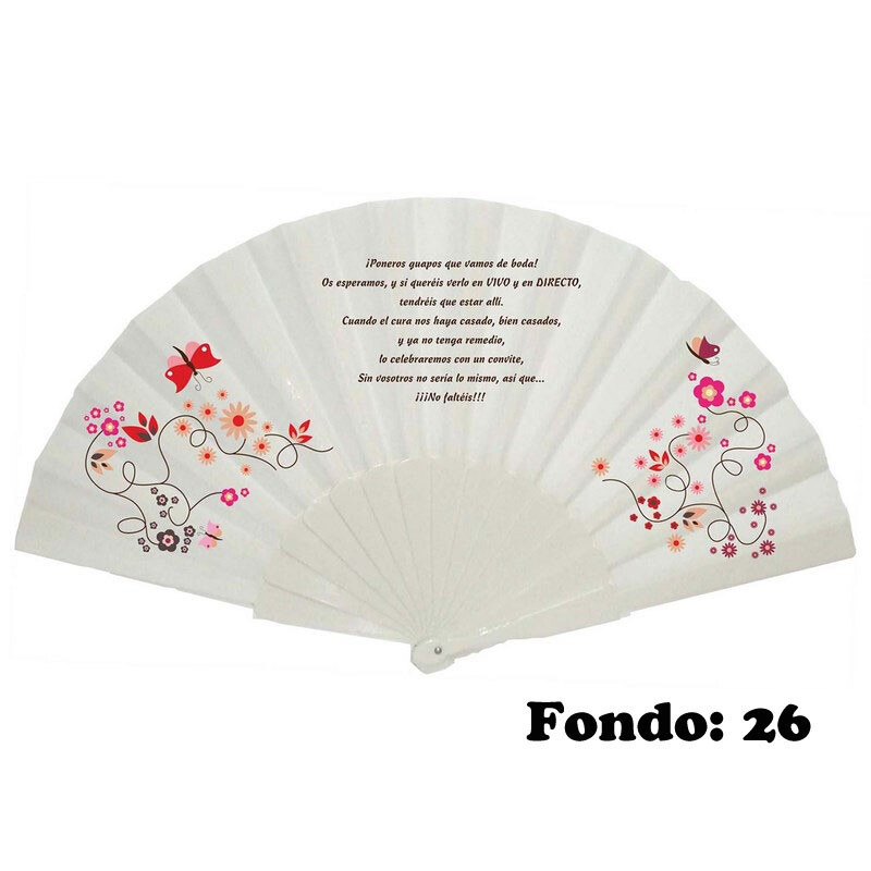 Abanico de boda personalizado varios diseños (5)