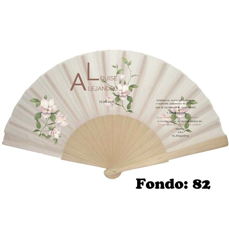 Abanico de boda personalizado varios diseños (1)