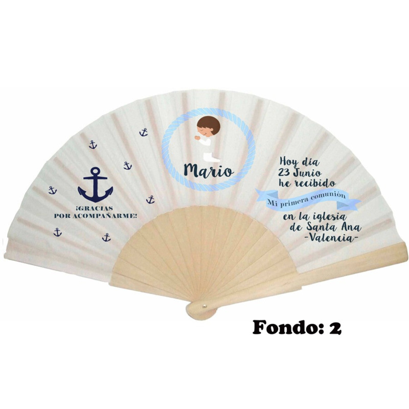Abanico de comunión niño personalizado con fondos (1)
