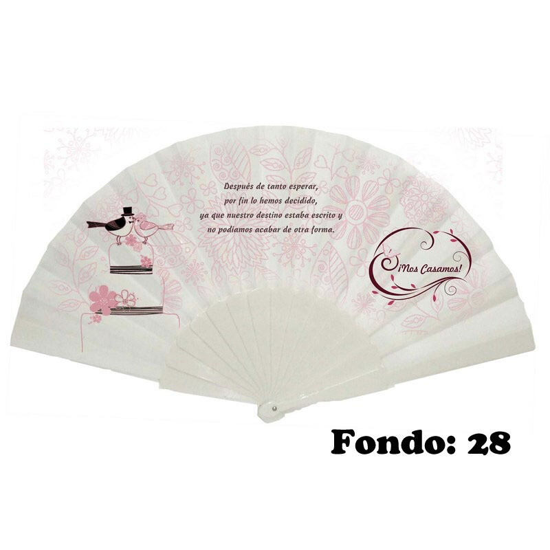 Abanico invitación de boda varios modelos (3)