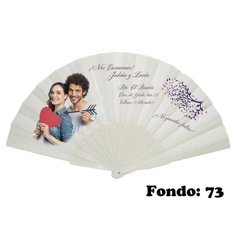 Abanico invitación de boda varios modelos (6)
