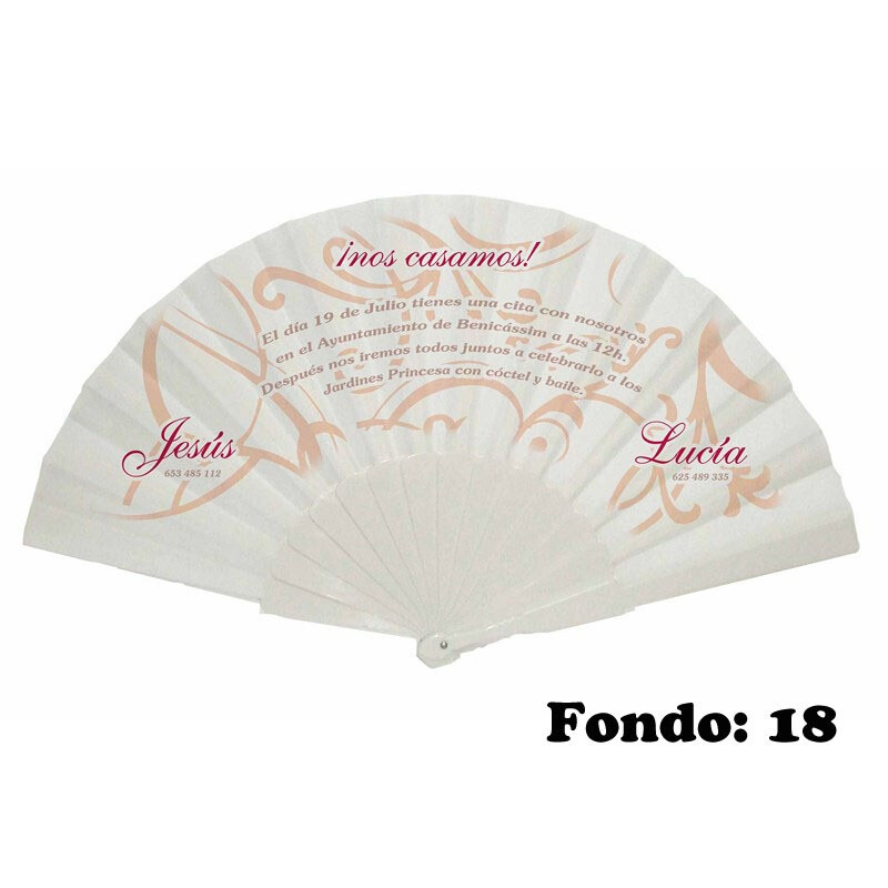 Abanico invitación de boda varios modelos (17)