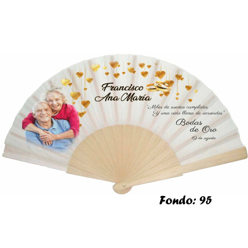Abanico personalizado 25 y 50 Aniversario (1)