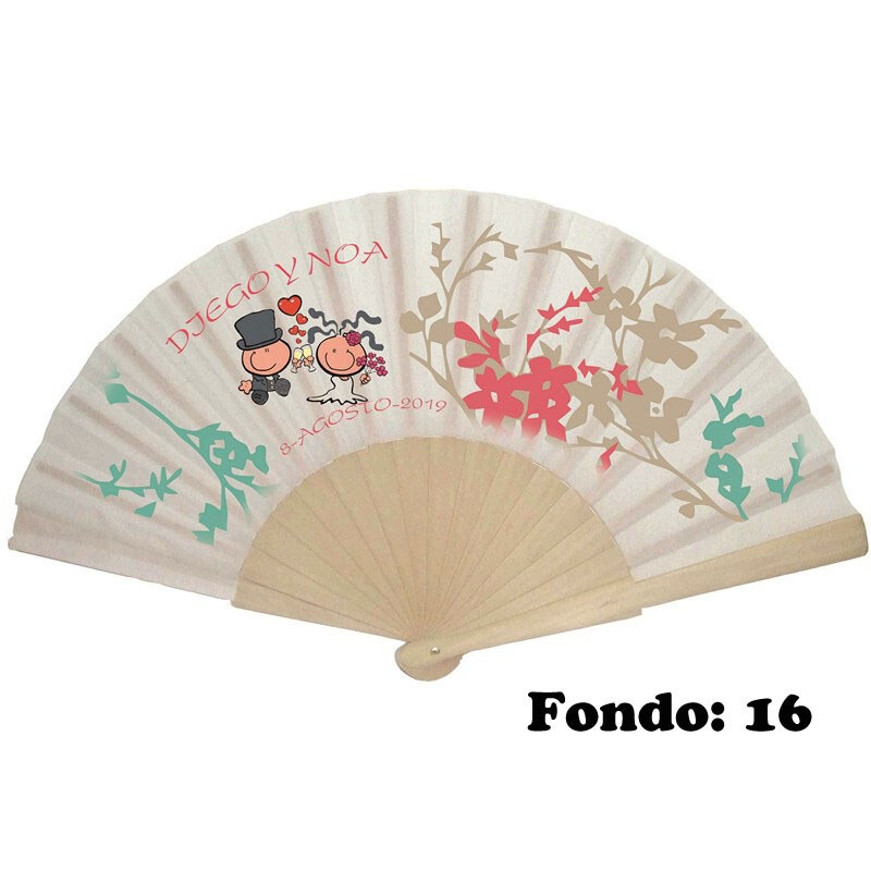 Abanico personalizado de boda (2)