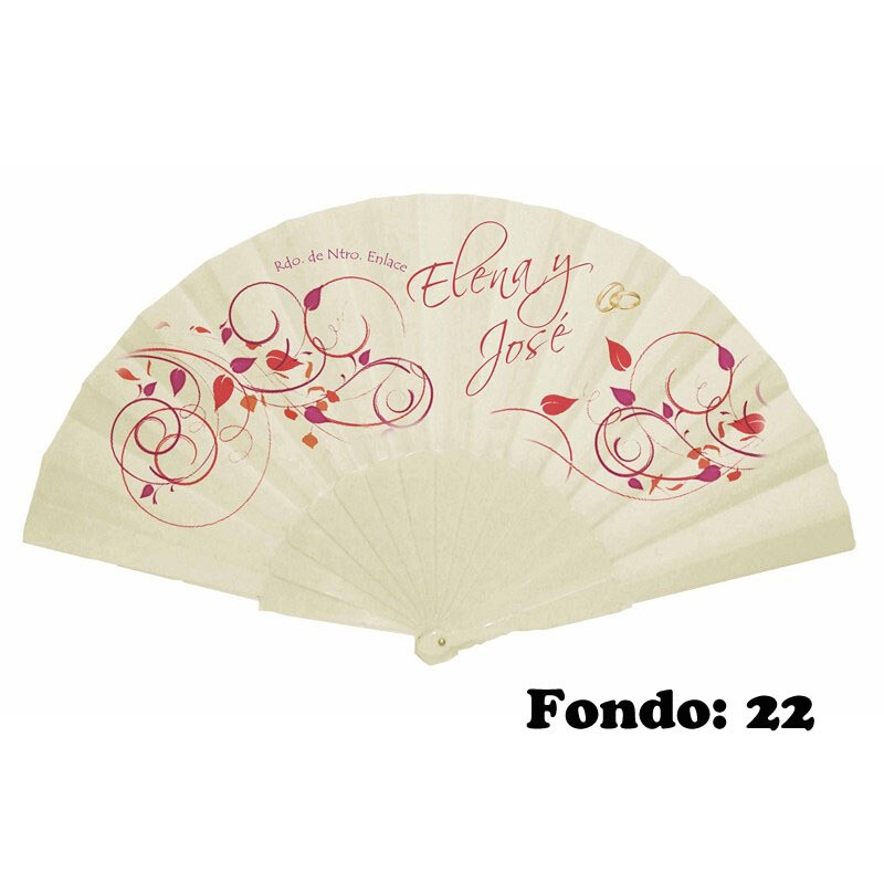 Abanico personalizado de boda (5)