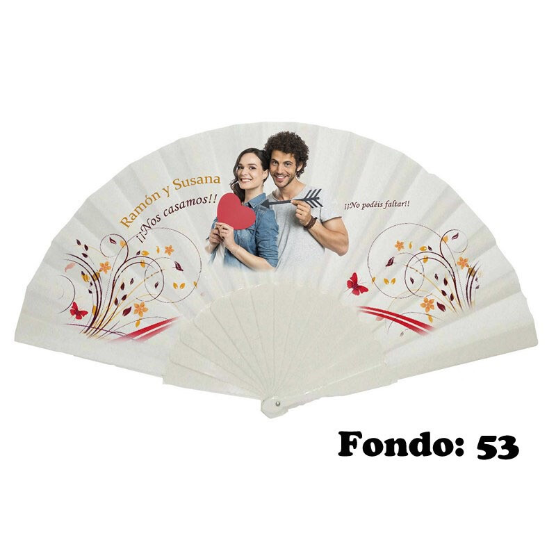 Abanico personalizado de boda (7)