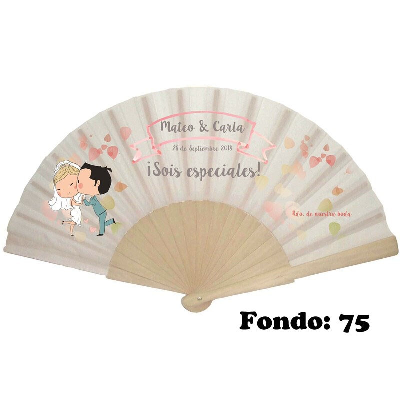 Abanico personalizado de boda (12)