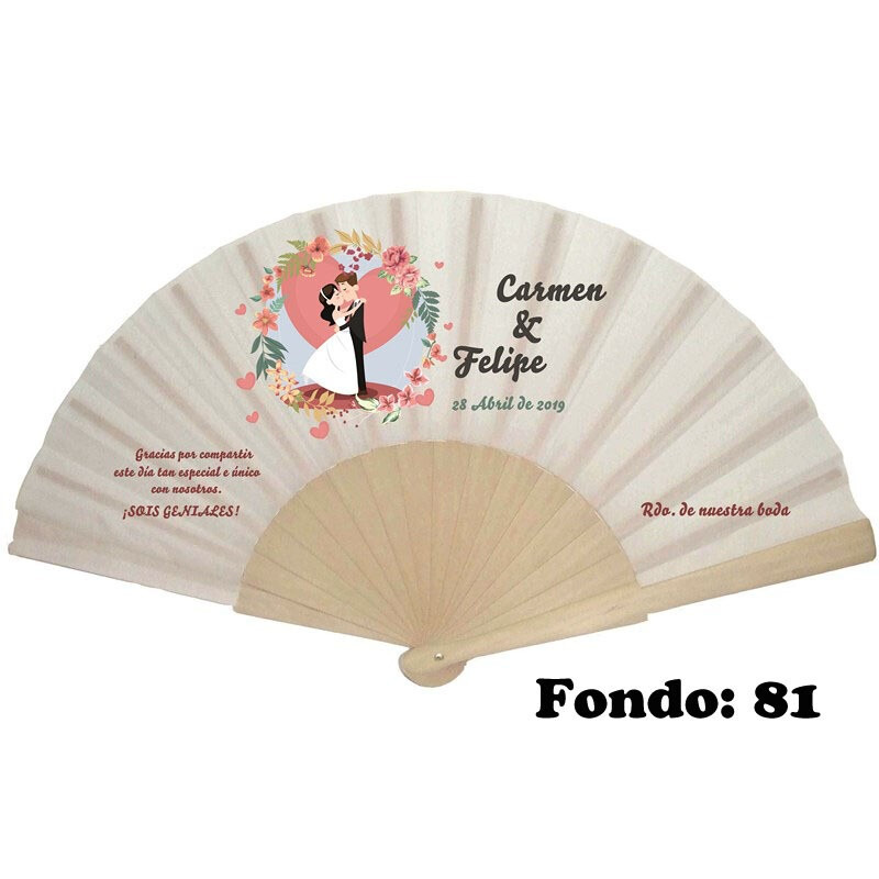 Abanico personalizado de boda (13)