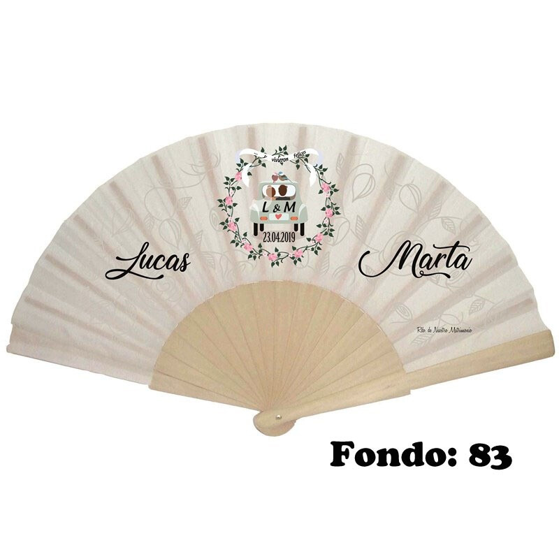 Abanico personalizado de boda (14)