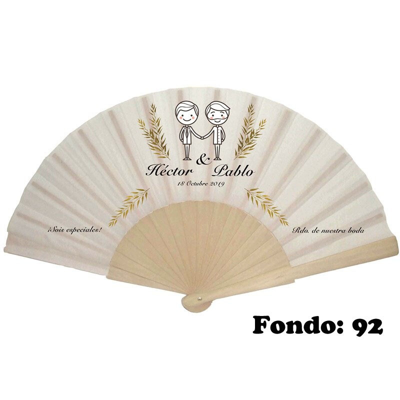 Abanico personalizado de boda (18)