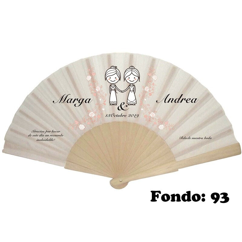 Abanico personalizado de boda (19)