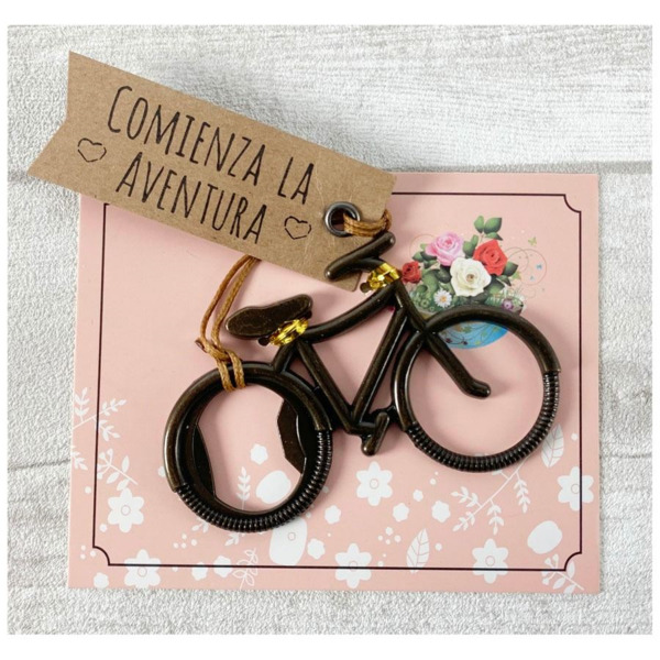 Abrebotellas de bicicleta