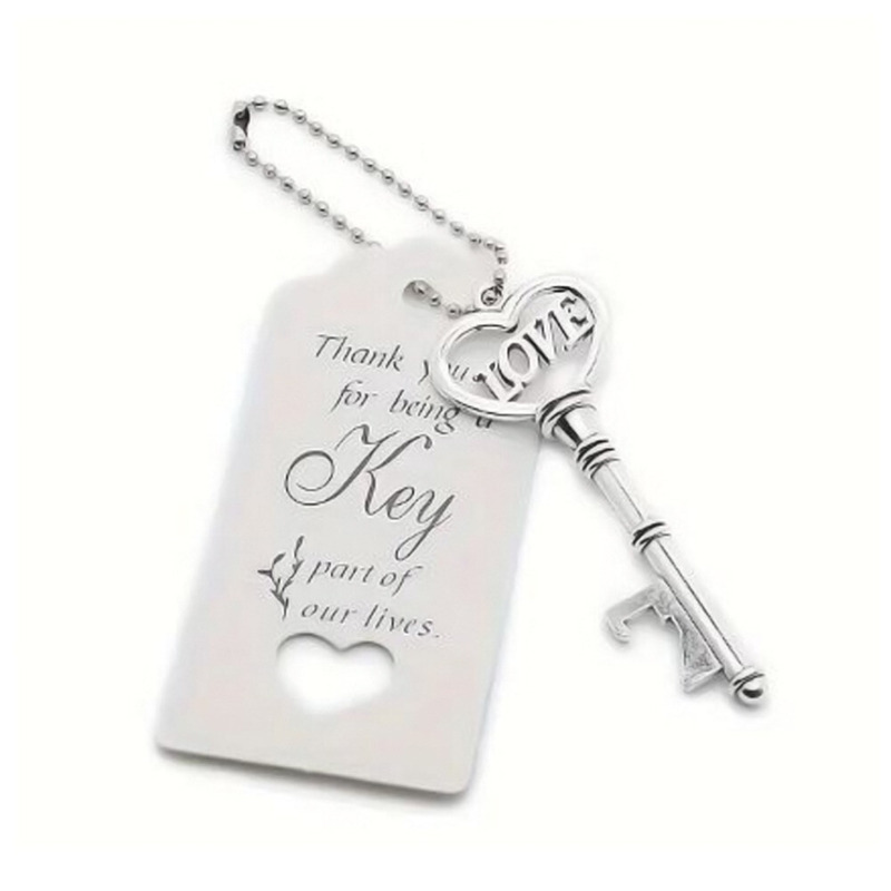 Abridor con forma de llave LOVE (1)