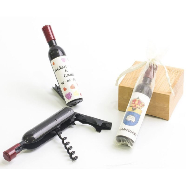 Abridor de botella con imán personalizable. Para boda, comunión o bautizo (9)