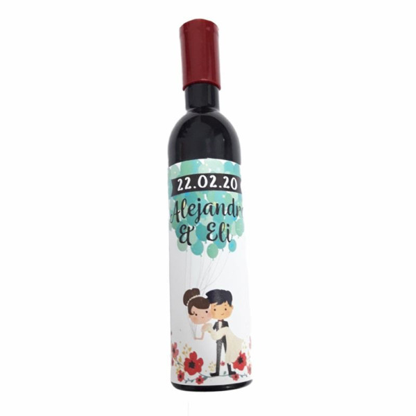 Abridor de botella con imán personalizable. Para boda, comunión o bautizo (8)