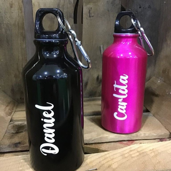 Bidón cantimplora personalizado con nombre