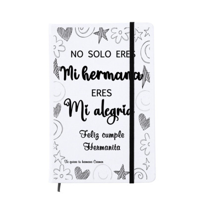 Bloc con frases, el texto lo escribes tú, personalizado para regalo