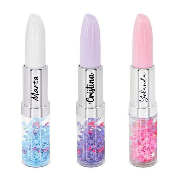 Bolígrafo pintalabios con estrellas (3)