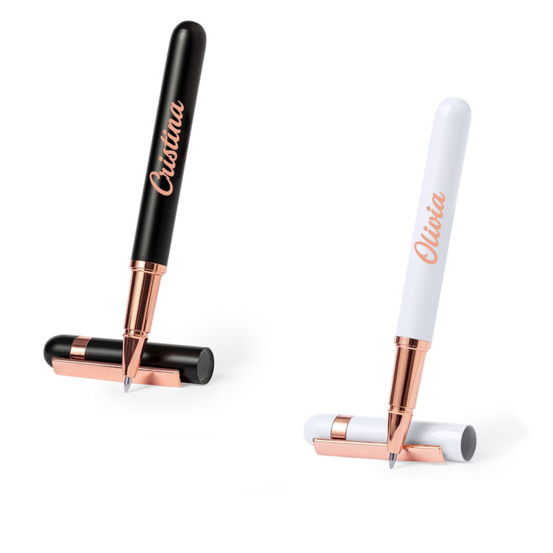 Bolígrafo roller elegante en caja personalizable