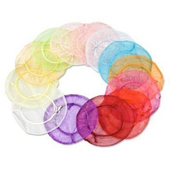 Bolsa de organza redonda