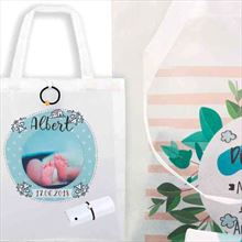 Bolsa plegable con goma