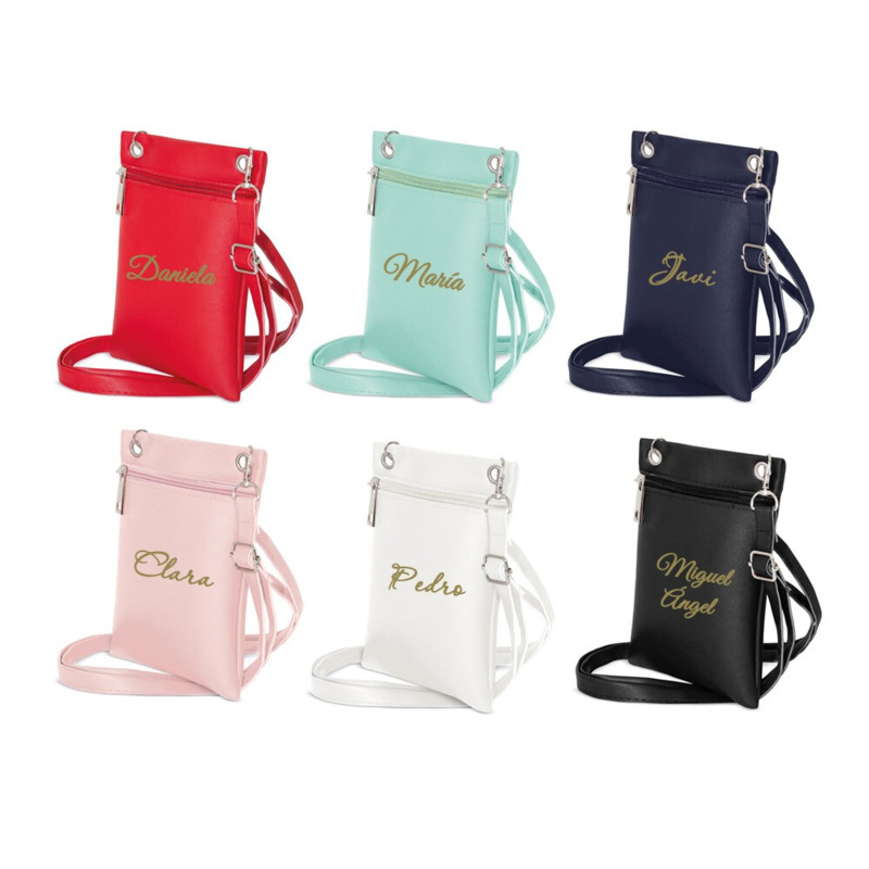 Bolsito Portatodo con Cremallera y Asa Personalizable