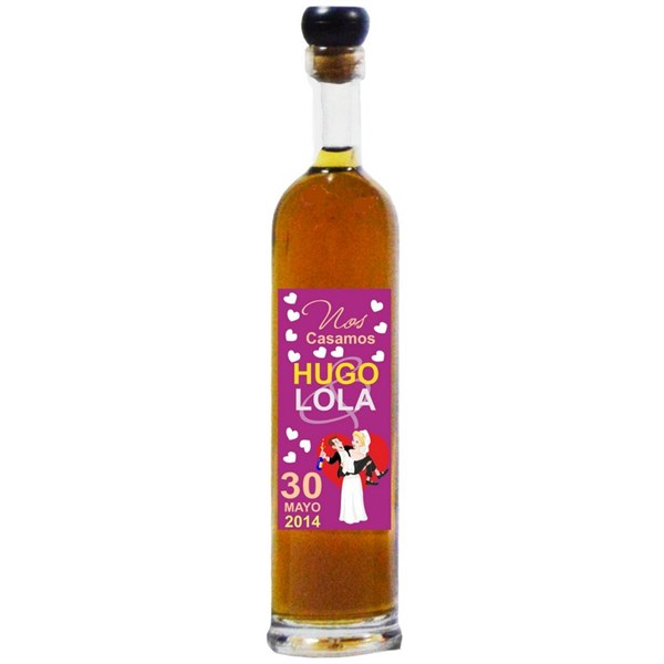 Botella de licor como detalle de boda 10 modelos (6)