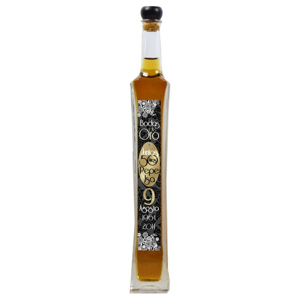Botella de licor para bodas de oro 9 modelos (1)