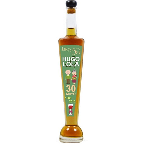 Botella de licor para bodas de oro 9 modelos (4)