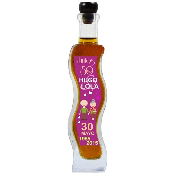 Botella de licor para bodas de oro 9 modelos (7)