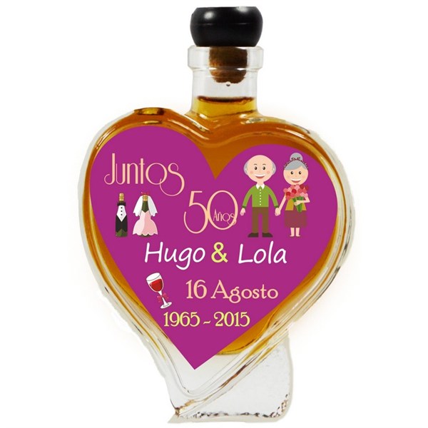 Botella de licor para bodas de oro 9 modelos (9)