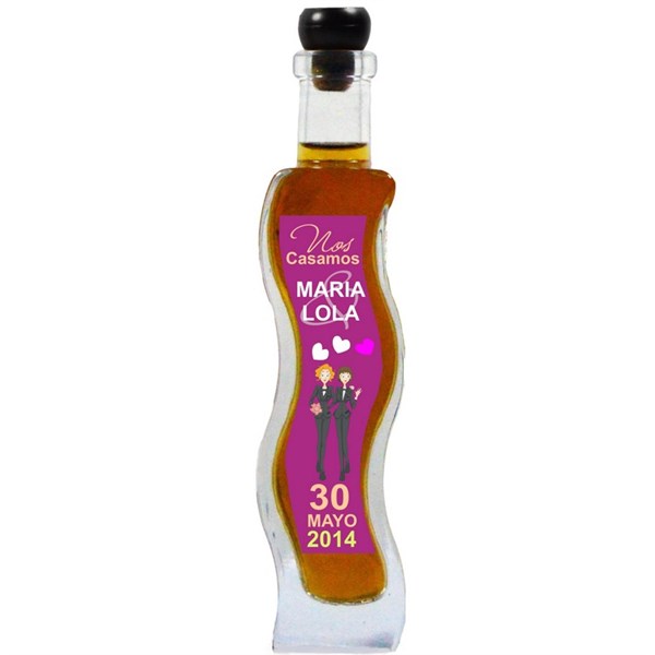 Botella de licor para novias (1)