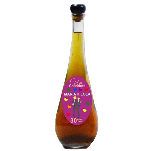 Botella de licor para novias (5)