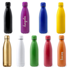 Botella personalizable con nombre