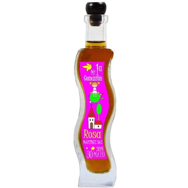Botella personalizada de comunión 12 modelos (8)