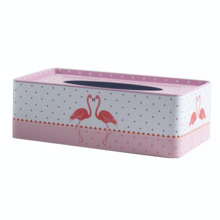 Caja para pañuelos de flamencos
