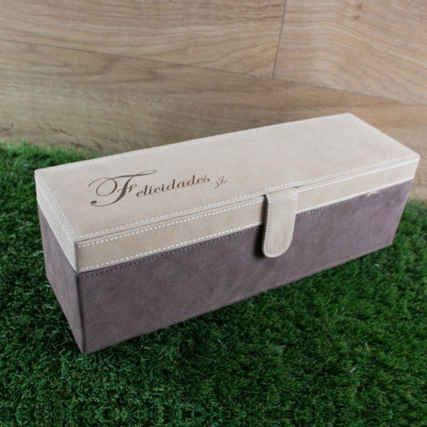 Caja para regalar vino elegante