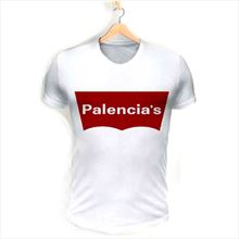 Camiseta blanca de hombre personalizada con sublimación
