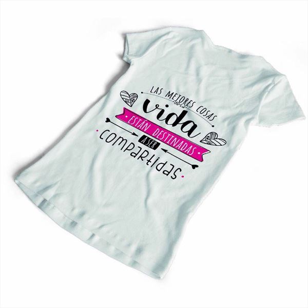 Camiseta blanca de mujer personalizada con sublimación (2)