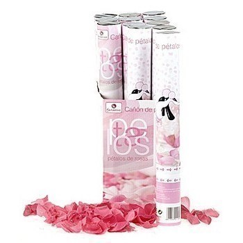 Cañón pétalos de boda
