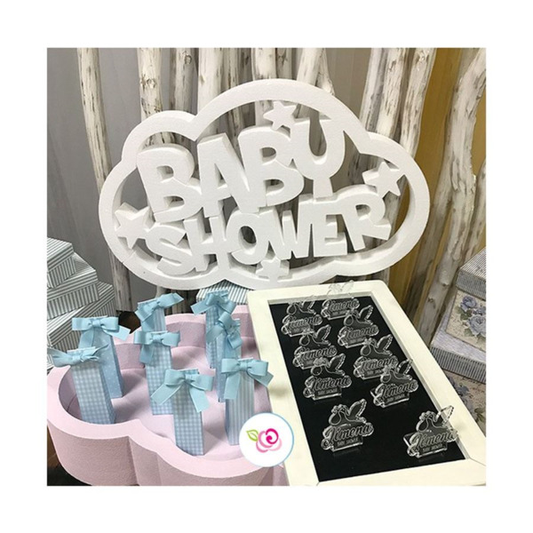 Cartel de corcho Baby Shower