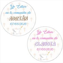 Chapas Yo estuve en la comunión