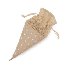 Set 13 Cono bolsa con corazones