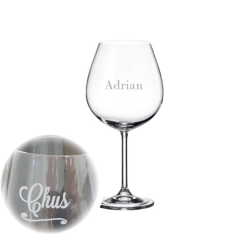 Copa personalizada para invitados