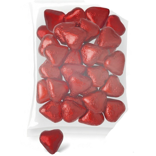 Corazones de chocolate
