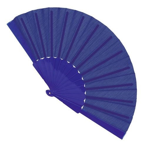 Abanico de PVC y tela en 12 colores personalizable (5)