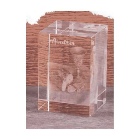 Cubo de cristal con grabado láser 2D (5)