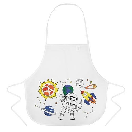 Delantal infantil para colorear surtidos (4)